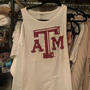 PINK A&M tank top